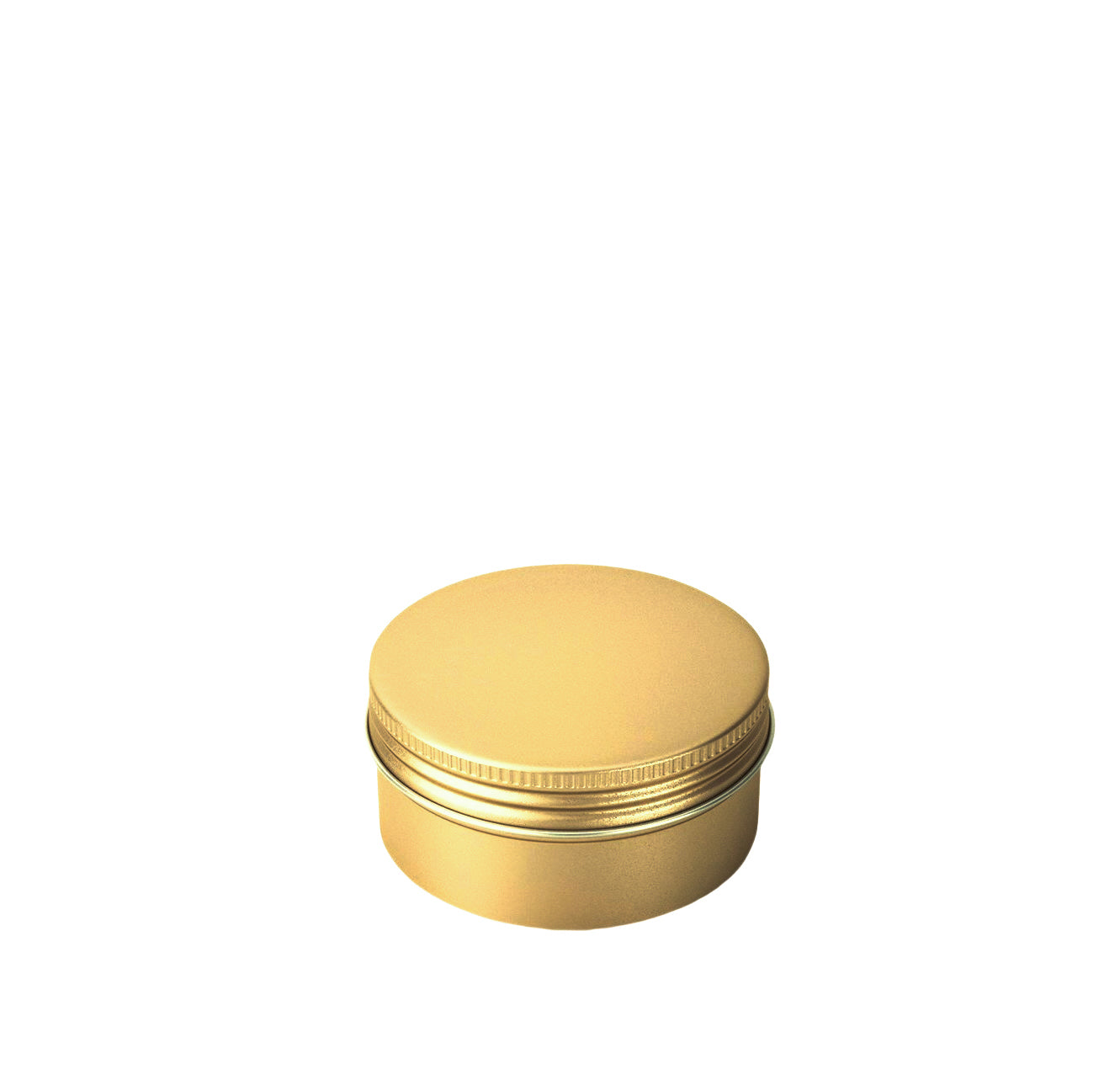 100ml Gold Aluminum Tincase 金鋁質容器