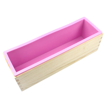 Soap Silicone Mold 手工皂吐司矽膠模具連木盒