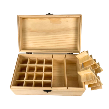 36 Slots Perfume Bottle Storage Wooden Box 36 Slots Perfume Bottle Storage Wooden Box