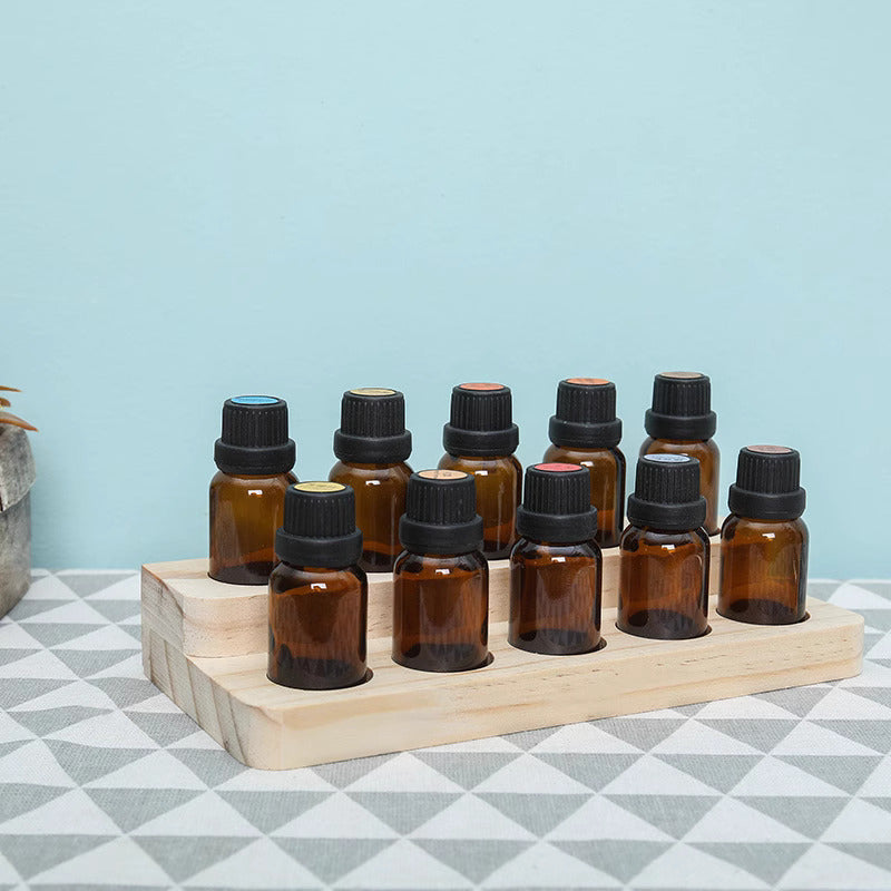 Wooden Oil Bottle Shelves Wooden Essential Oil Shelves