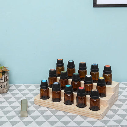 Wooden Oil Bottle Shelves Wooden Essential Oil Shelves