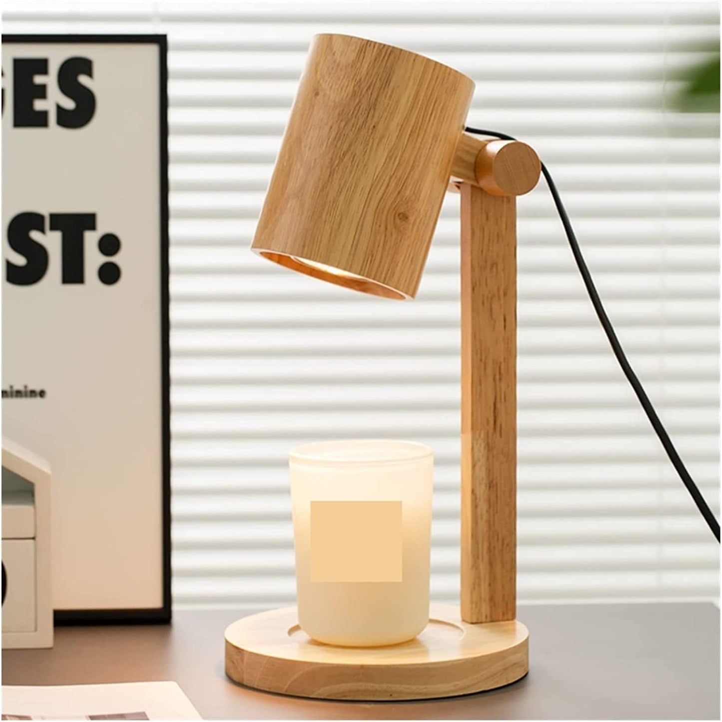 Wooden Candle Warmer Lamp 木質融蠟燈