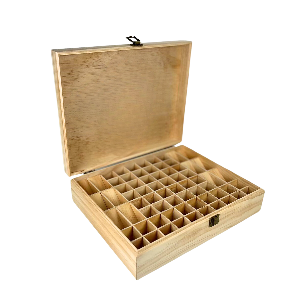 68 Slots Perfume Bottle Storage Wooden Box 68 Slots Perfume Bottle Storage Wooden Box