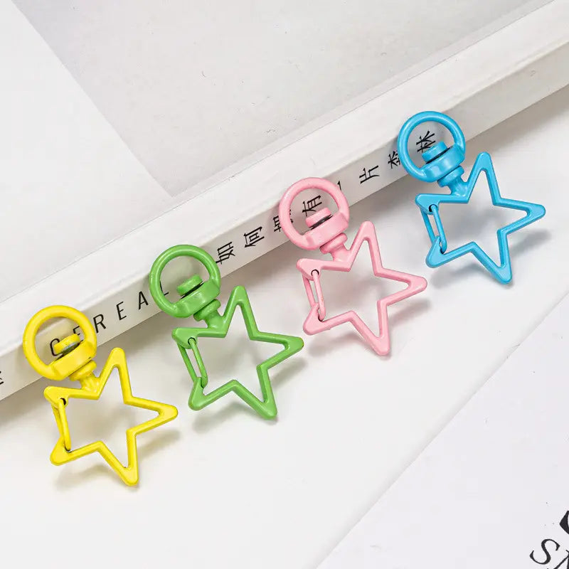 Star Lobster Clasp Key Hooks 星形彈簧扣