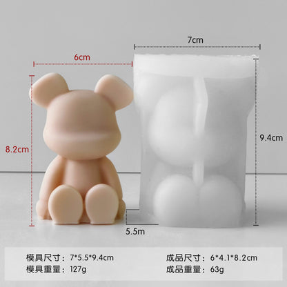 Mini Sitting Bear Mold 迷你坐熊模具