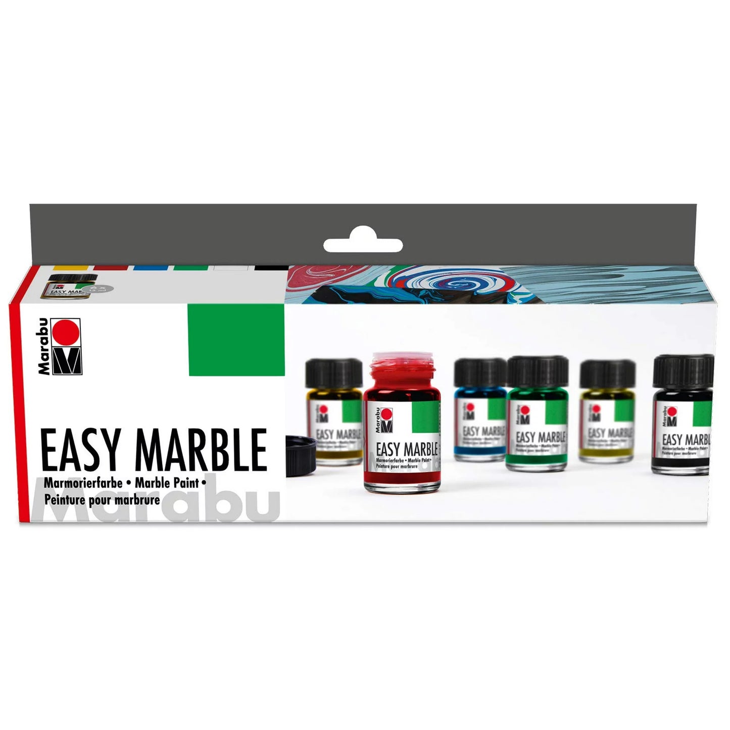 Marabu Easy Marble Paint Starter Set - 簡易大理石顏料入門套組 15ml