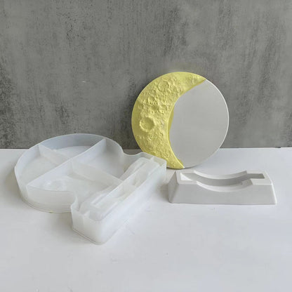 New Moon Shaped Mold 新月擺設模具