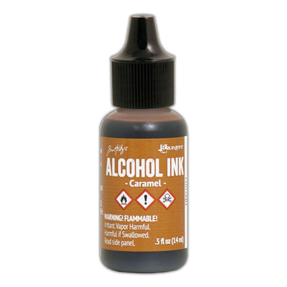 Tim Holtz® Alcohol Ink Caramel alcohol dye caramel