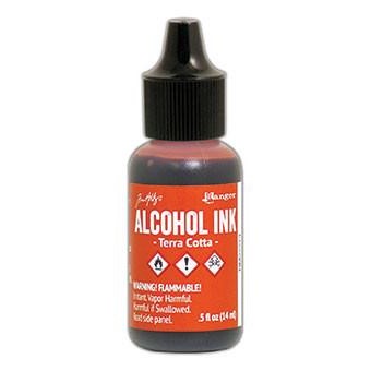 Tim Holtz® Alcohol Ink Terra Cotta Alcohol Dye Terra Cotta