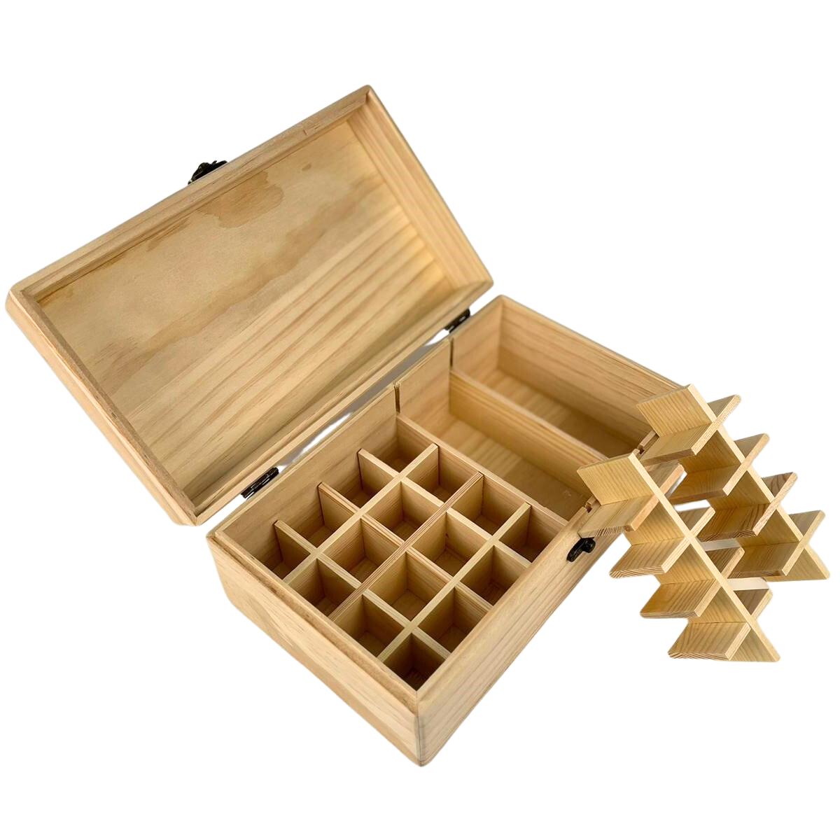 36 Slots Perfume Bottle Storage Wooden Box 36 Slots Perfume Bottle Storage Wooden Box