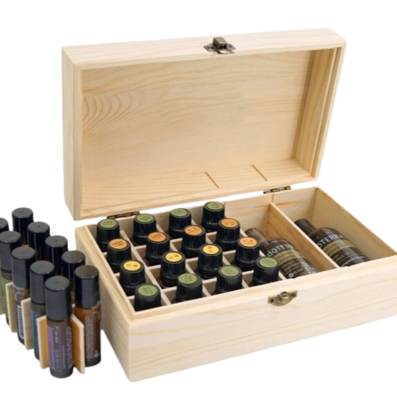 36 Slots Perfume Bottle Storage Wooden Box 36 Slots Perfume Bottle Storage Wooden Box