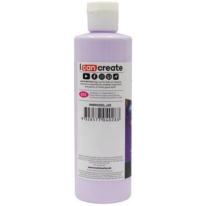 Mont Marte Pouring Acrylic Paint 丙烯流體畫顏料 240ml - Light Purple 淺紫色