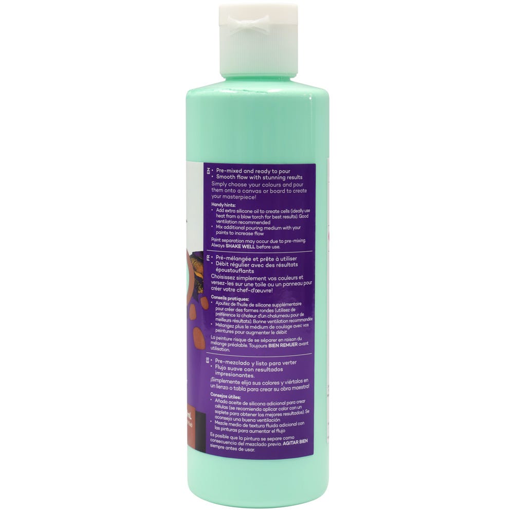 Mont Marte Pouring Acrylic Paint 240ml - Mint Green