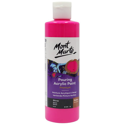 Mont Marte Pouring Acrylic Paint 240ml - Shiraz