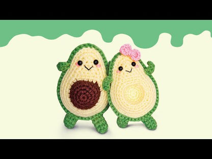 Crochet DIY Kit 針織DIY材料包 - Avocado Couple 牛油果情侶