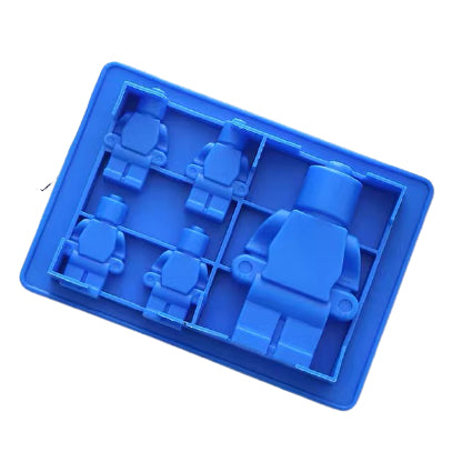 Lego Mini figures Mold  樂高人仔模具 - Blue 藍色