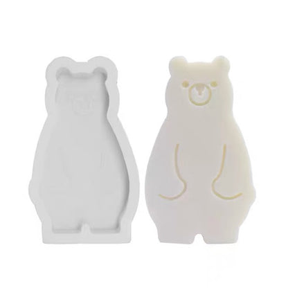 Small Stroke Polar Bear mold 筆劃北極熊模具