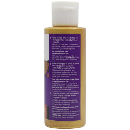 Mont Marte Pouring Acrylic Paint 120ml - Gold