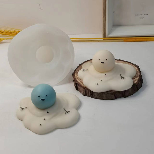 Melting Snowman Mold Melting Snowman Mold