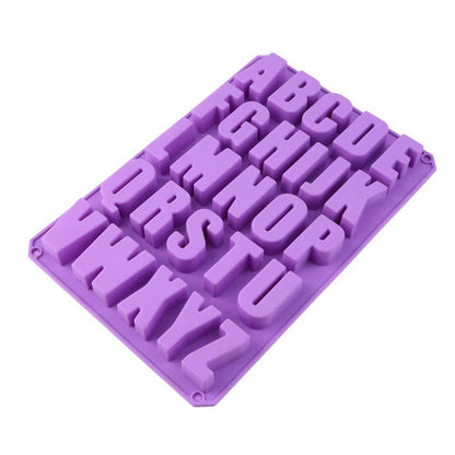 Capital English Alphabet Mold 26大階英文字母模具