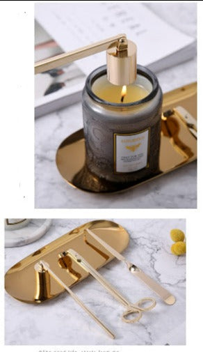 Candle Accessories Set 蠟燭配件套裝 - Gold金色