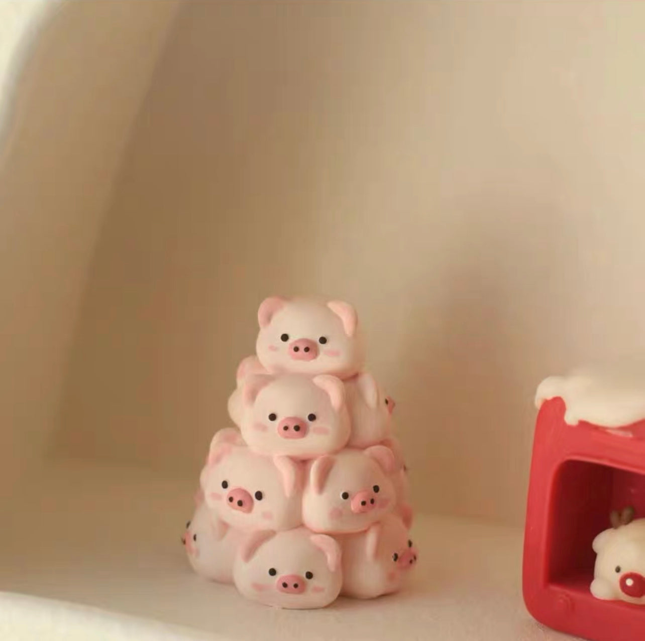 Pig Jenga Mold 豬豬層層疊模具