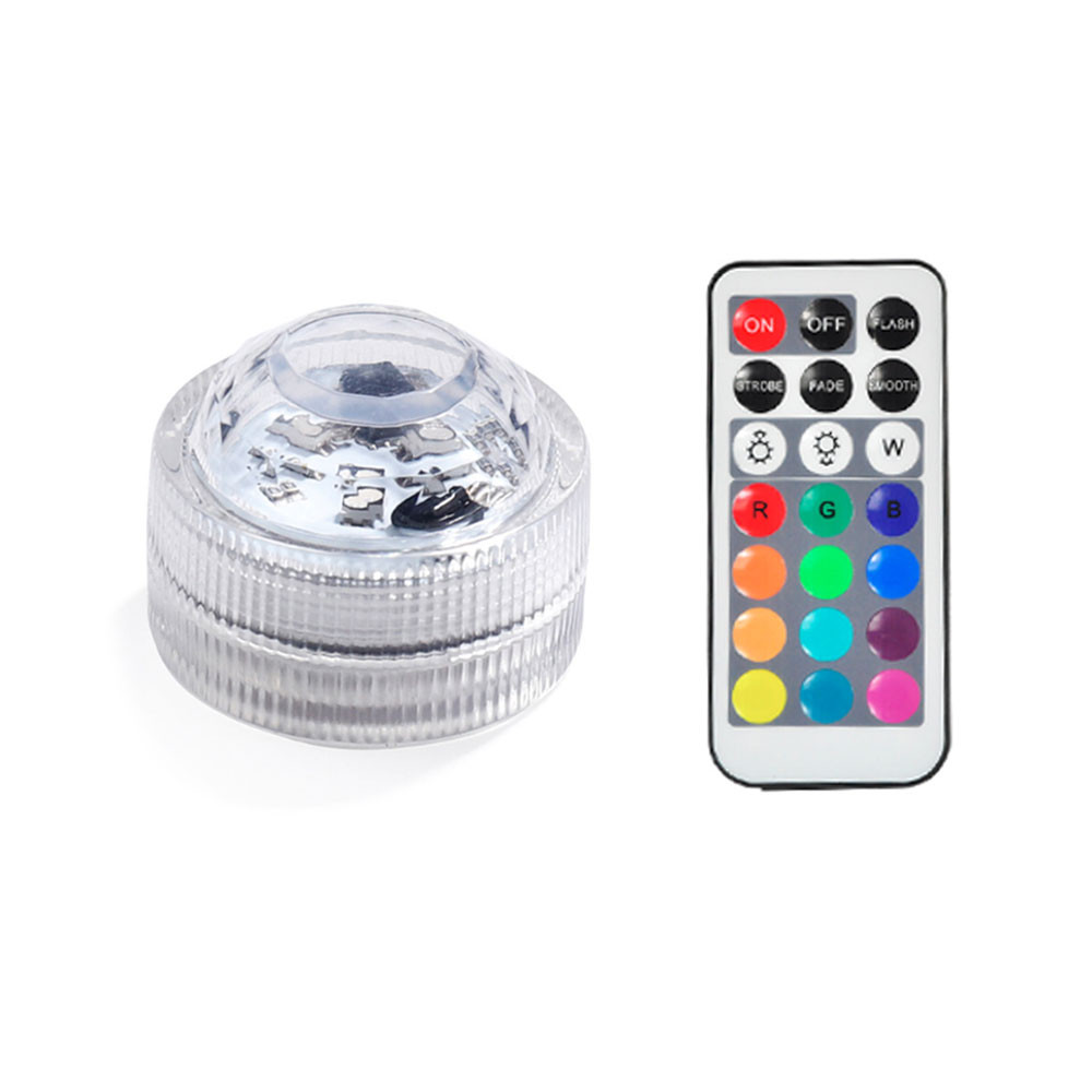 Remote Control Multicolor LED Tealight bulb 遙控彩色LED茶燈泡