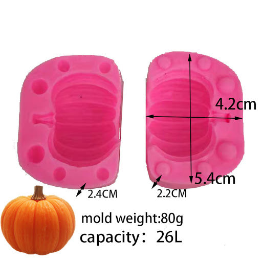 Mini Halloween Pumpkin Mould 迷你萬聖節南瓜模具