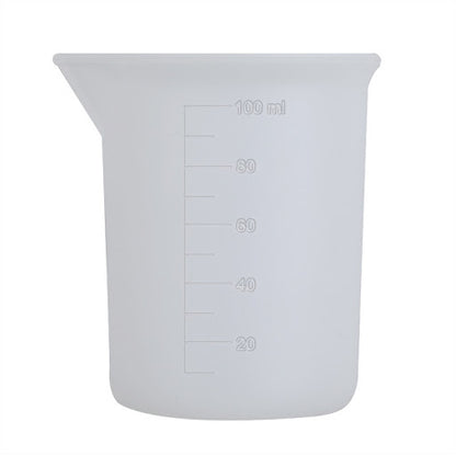 100ml Scaled Silicon Measuring Cup 軟矽膠量杯