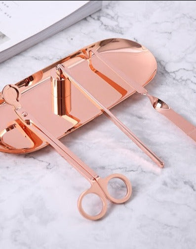 Candle Accessories Set Candle Accessories Set - Rose Gold Rose Gold