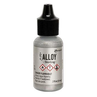 Tim Holtz® Alcohol Ink Alloys Sterling 酒精染料 純銀